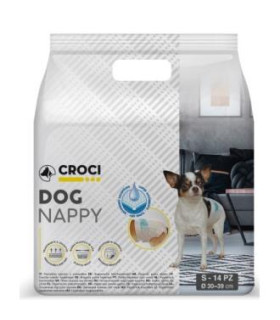 PAÑAL DOG NAPPY pequeño 14un