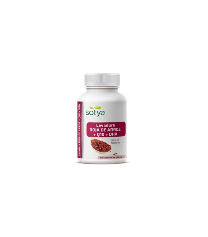 LEVADURA ROJA DE ARROZ + Q10 + DHA 60cap.