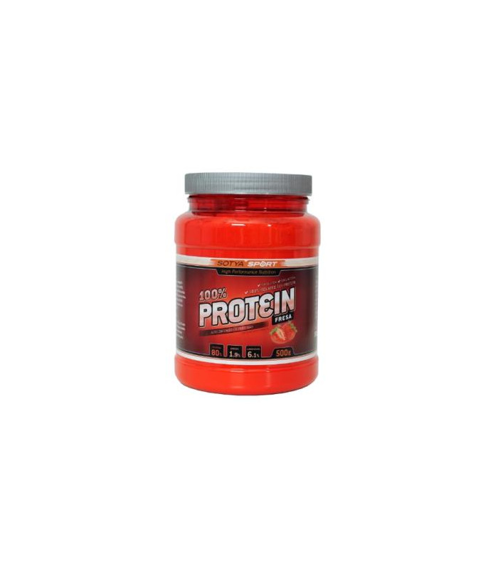 PROTEINAS soja fresa 500gr.