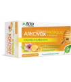 ARKOVOX propolis +vit c sabor miel y limon 24comp.