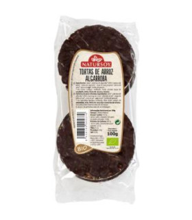 TORTAS DE ARROZ con algarroba 100gr.