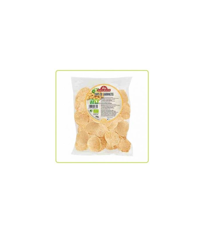 CHIPS DE GARBANZOS 70gr. BIO