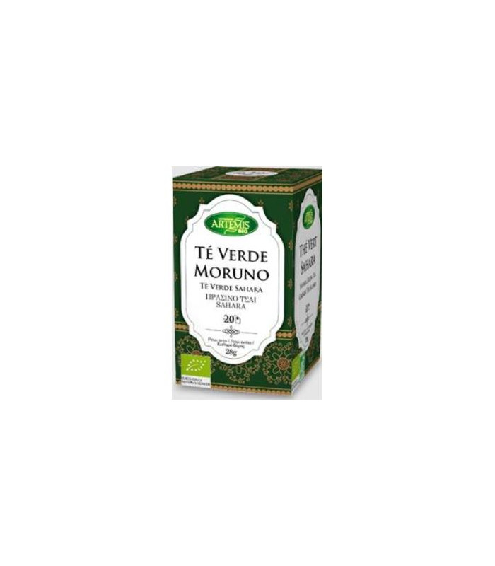 TE VERDE MORUNO SAHARA infusion 20bolsitas. BIO