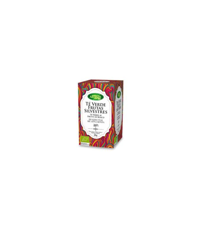 TE VERDE FRUTAS SILVESTRES infusion 20bolsitas BIO