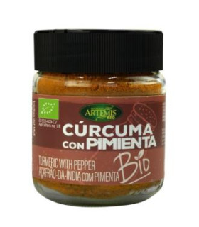 CURCUMA con pimienta XL especia 80gr. BIO VEGAN