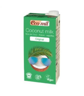 ECOMIL BEBIDA DE COCO ORIGINAL agave 1lt 6ud BIO