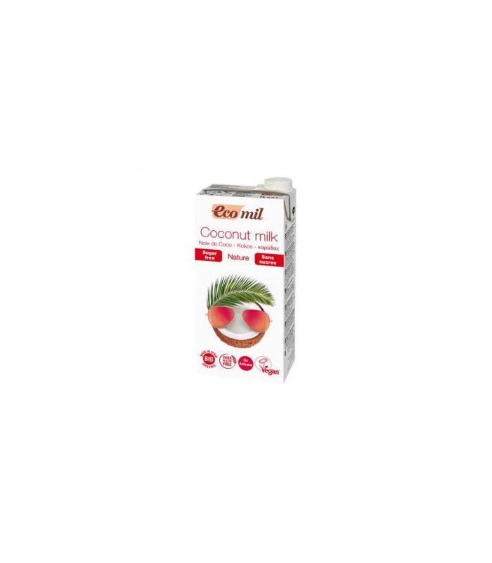 ECOMIL BEBIDA DE COCO NATURE 1lt 6uds. BIO S/A