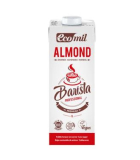 ECOMIL BEBIDA DE ALMENDRA BARISTA 1lt 6uds BIO