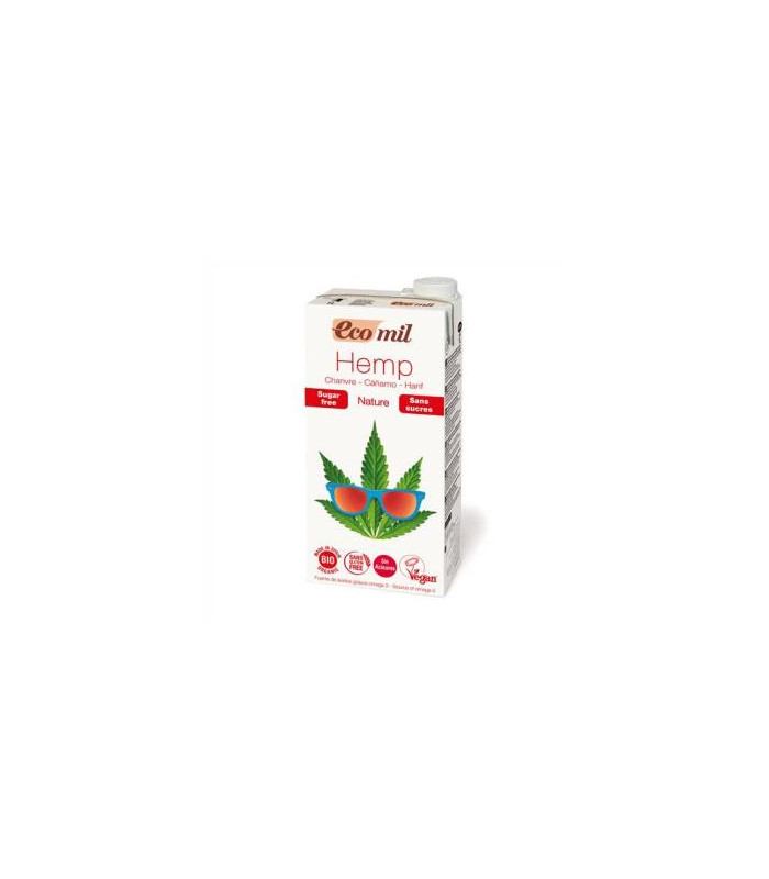 ECOMIL BEBIDA  DE CAÑAMO  NATURE 1lt 6uds. BIO S/A