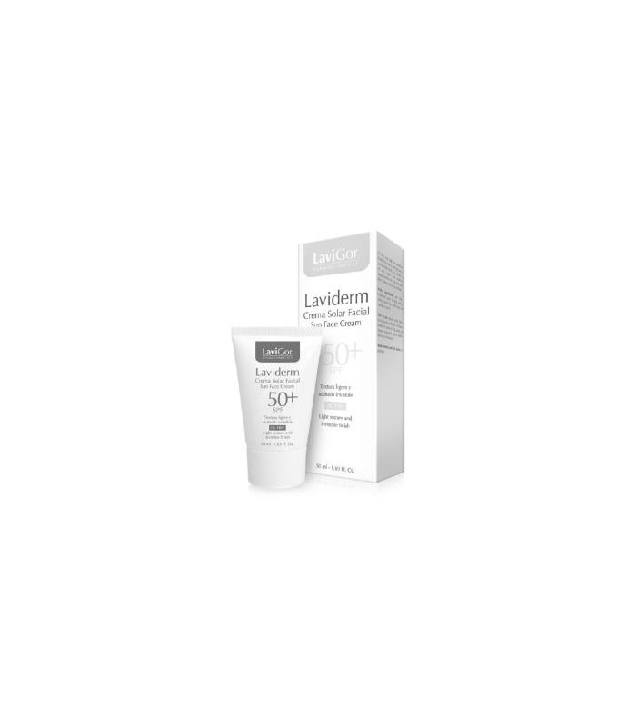LAVIDERM solar facial SPF50+ oil free 50ml.