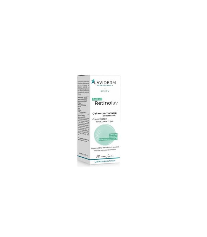 LAVIDERM RETINOLAV gel crema facial 30ml.