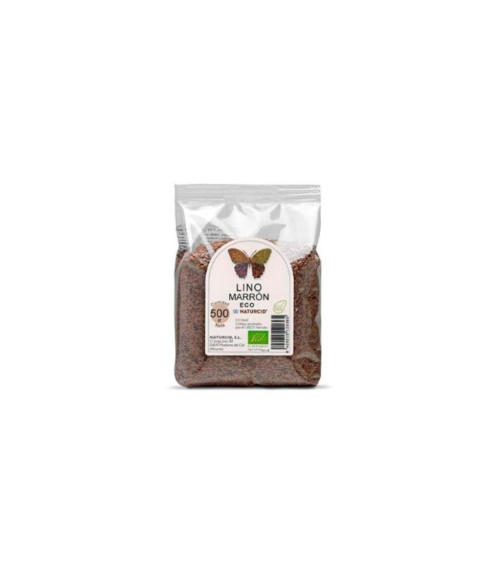 SEMILLAS DE LINO MARRON 500gr. ECO