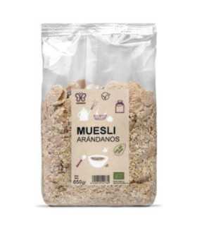 MUESLI ARANDANOS 650gr. ECO