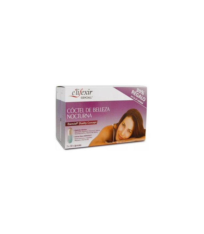 ELIFEXIR ESENCIALL COCTEL belleza nocturna 60cap.