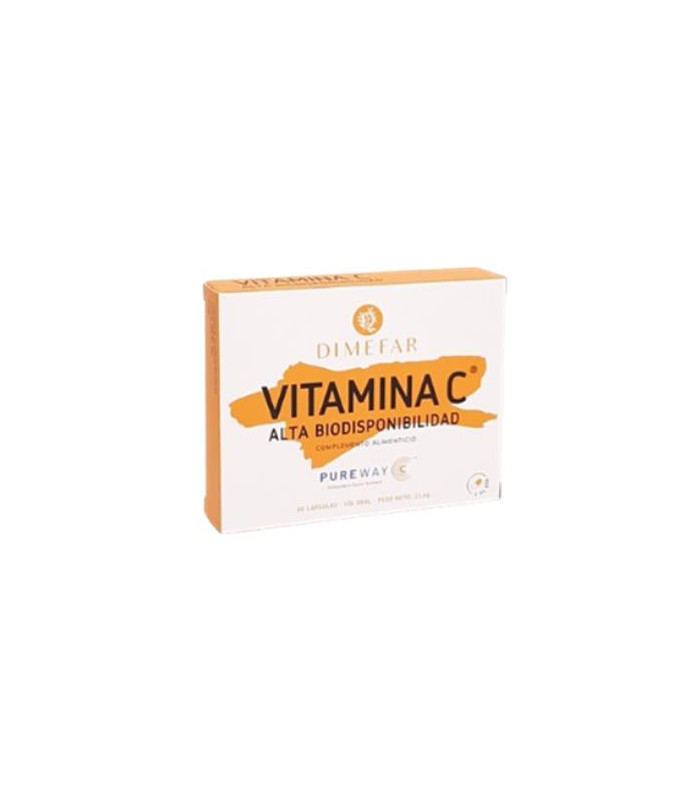 VITAMINA C 500mg. PureWay-C 30cap.veg.