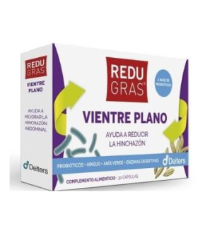 REDUGRAS vientre plano 30cap.