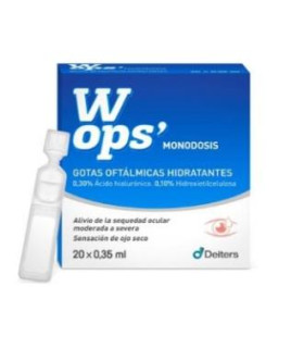 WOPS gotas humectantes 0,3% 20monodosis