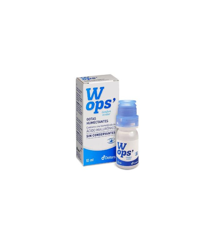WOPS gotas humectantes sin conservantes 10ml.