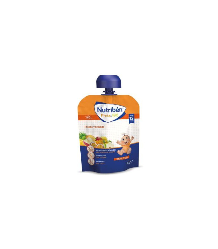 NUTRIBEN FRUTA AND GO FRUTAS VARIADAS 90gr.