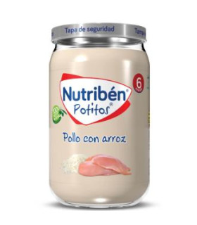NUTRIBEN POTITO POLLO ARROZ 235gr.+6m