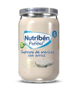 NUTRIBEN POTITO SUPREMA MERLUZA ARROZ 235gr.+6m