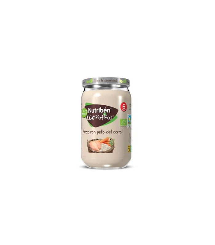 NUTRIBEN ECO POTITO POLLO CORRAL ARROZ 235gr.+6m