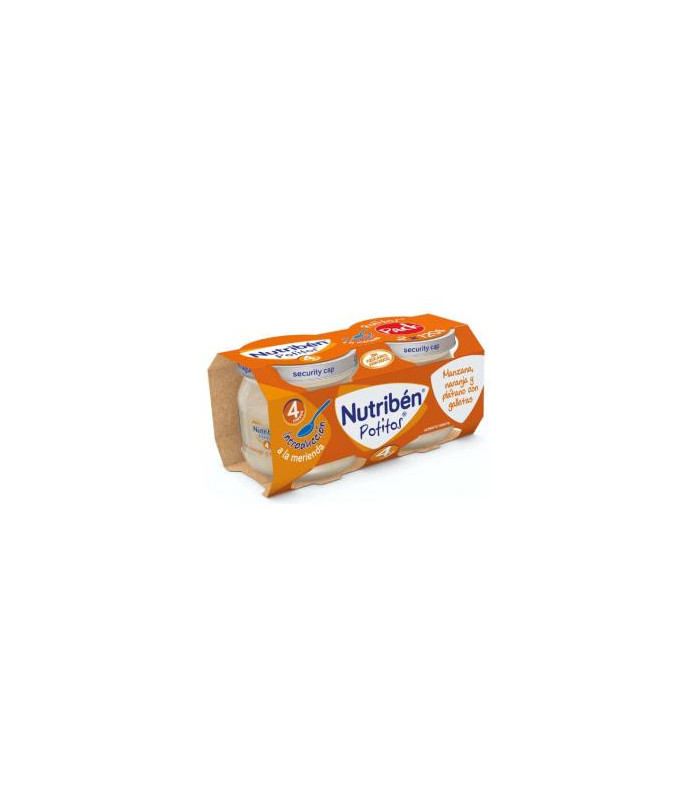 NUTRIBEN POTITO MANZA-NARAN-PLATA-GALLE 2X120gr
