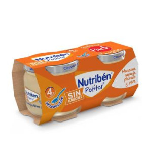 NUTRIBEN POTITO INTROD. MULTIFRUTAS 2X120gr.+4m