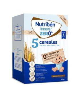 NUTRIBEN  PAPILLA INNOVA 5 CEREALES 0% 500G