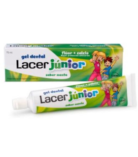 LACER JUNIOR GEL DENTIFRICO menta 75ml.