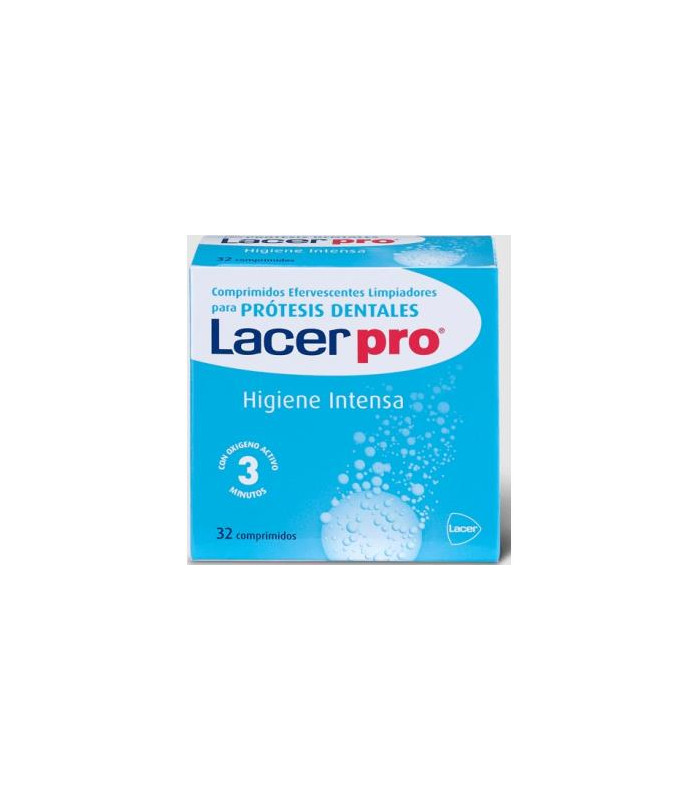 LACER PROTABS limpiza protesis dental 32comp.