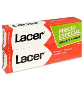 LACER PASTA DENTAL DUPLO 2x125ml.