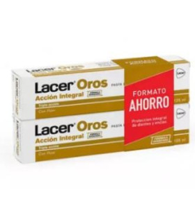 LACER OROS DUPLO pasta dental 2x125ml.