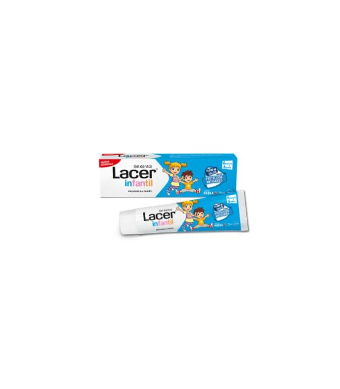 LACER INFANTIL GEL fresa 75ml.