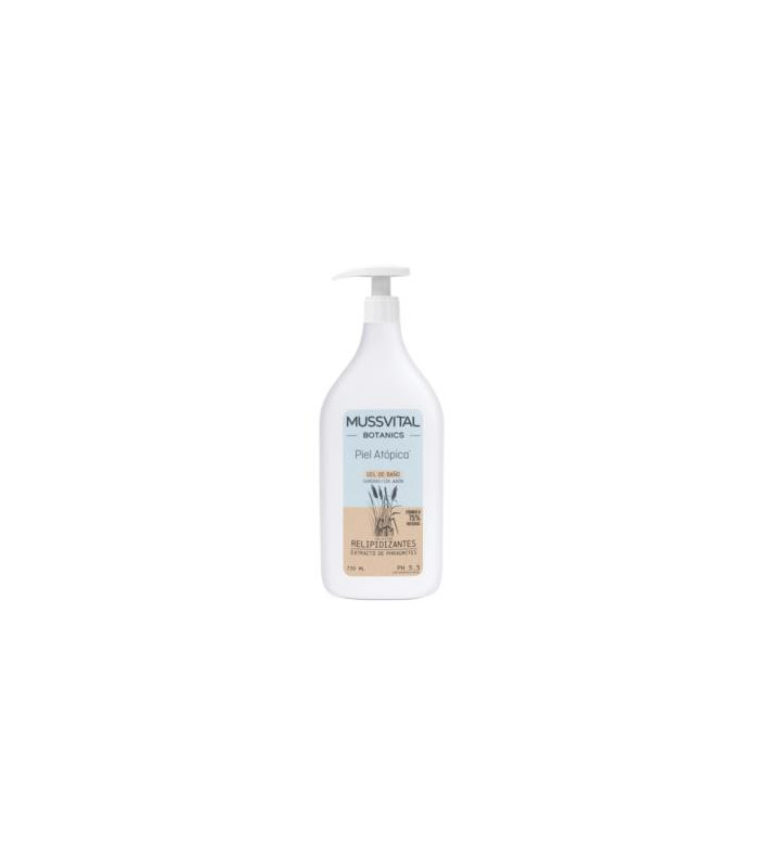 MUSSVITAL DERMACTIVE GEL BAÑO PIEL ATOPICA 700ml