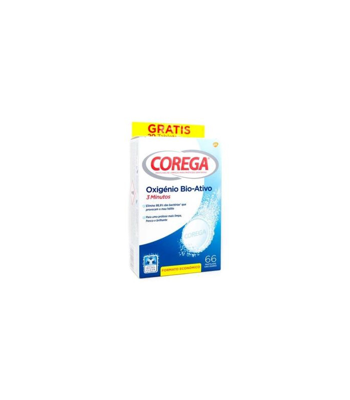 COREGA OXIGENO BIO-ACTIVO 30min 66tabs