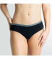 BRAGUITA MENSTRUAL negra/gris flujo abundante 5/XL