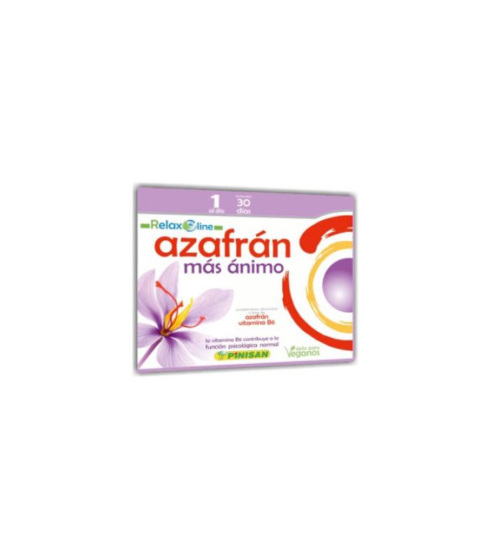 RELAX LINE AZAFRAN MAS ANIMO 30cap.