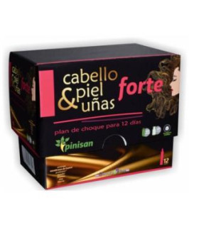CABELLO, PIEL Y UÑAS FORTE 12viales