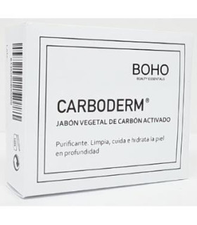 CARBODERM carbon activado jabon pastilla  100gr.
