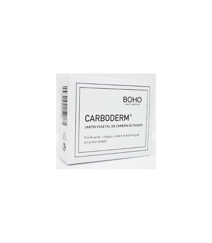 CARBODERM carbon activado jabon pastilla  100gr.