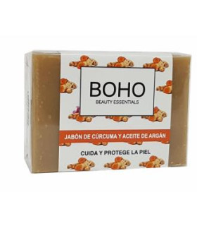 CURCUMA Y ARGAN jabon pastilla 100gr.