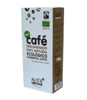 CAFE DESCAFEINADO molido 250gr. ECO