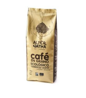 CAFE DESCAFEINADO 100% ARABICA grano 1 kg BIO