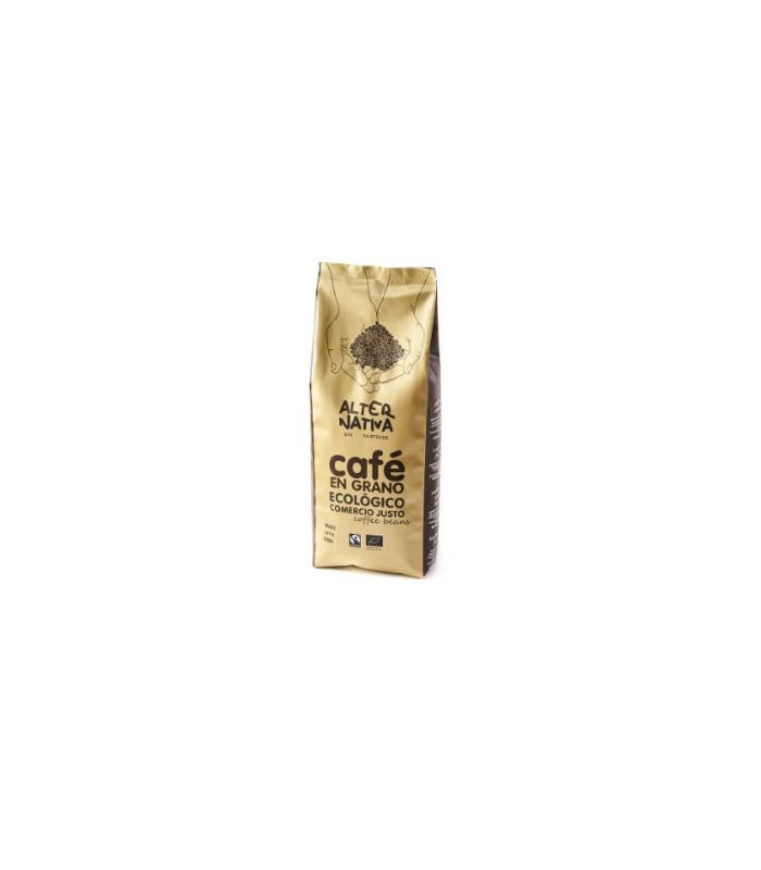 CAFE DESCAFEINADO 100% ARABICA grano 1 kg BIO