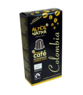 CAFE COLOMBIA 10capsulas cafe biodegradable ECO