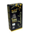 CAFE COLOMBIA 10capsulas cafe biodegradable ECO