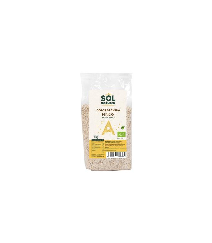COPOS DE AVENA FAMILIAR finos integrales 1kg. BIO