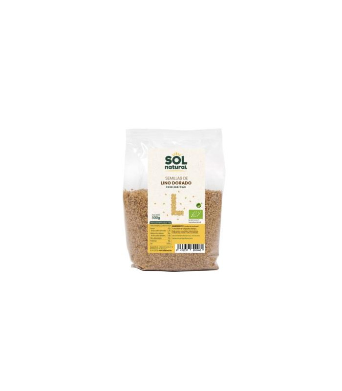 SEMILLAS DE LINO DORADO 500gr. BIO