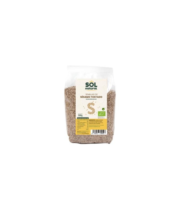 SEMILLAS DE SESAMO TOSTADO 500gr. BIO